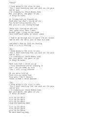 Ghost Ella Henderson Lyrics Najmi Fahrina Academia Edu