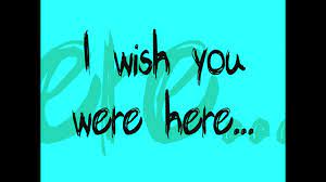 We did not find results for: Wish You Were Here Incubus Lyrics Youtube