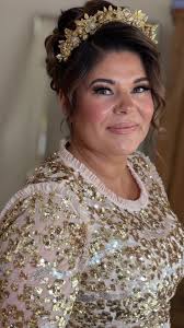 Stylish Mother of the Bride Dress and Headpiece