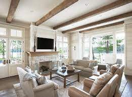 Invest in a standout chandelier or statement pendant light. 15 Traditional Living Rooms For Inspiration