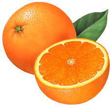 Illustration Of One Whole Orange And A Sliced Orange Half Fruit Illustration Fruit Citrus Fruit