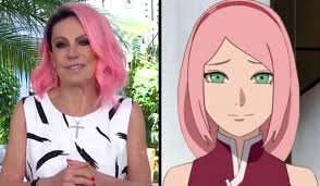 Depois de aparecer com dreadlocks e também com os os fios mais longos, ela decidiu adicionar um pouco de cor às madeixas. Ana Maria Braga Pinta O Cabelo De Rosa E E Comparada A Sakura De Naruto