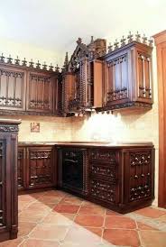 Oh My Over The Top Yes Fabulous Absolutely Gothic Cabinets Gothic Kitchen Outdoor Kitchen Design Gothic House