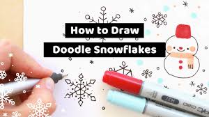 (don't worry, it's still surprisingly easy to learn.) in this pattern, you will learn three additional details: Easy Doodle Snowflakes Step By Step Tutorial With Video
