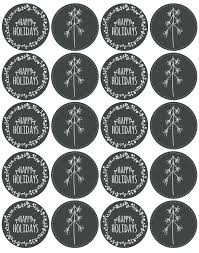 Black And White Label Template Free Free Holiday Labels Chalkboard So Cute On The Top Of Mason Jars Filled With Baking Mixes Or Hershey Ki Holiday Labels Christmas Labels Christmas Tags Printable