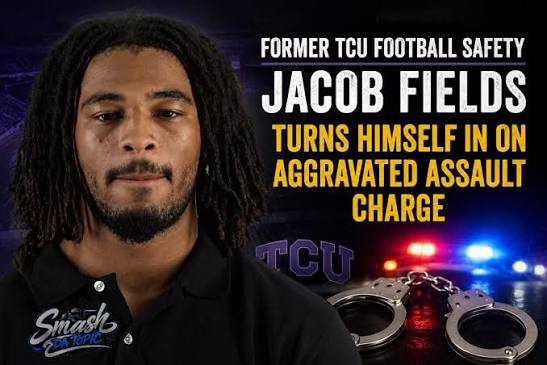 Former TCU safety Jacob Fields turned himself in to Tarrant County authorities on Aug. 30 following an alleged Aug. 13 locker-room altercation with teammate Dozie Ezukanma. Fields was charged with aggravated assault