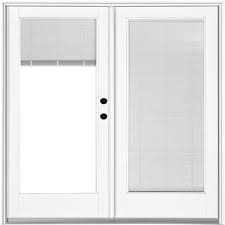 Movement shutters are securely attached. Blinds Between The Glass Patio Doors Exterior Doors The Home Depot