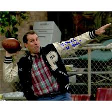 Ed O Neill Signed Married With Children Football Touchdown Pose 8x10 Photo W Al Bundy