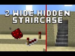 Online video by mrcubey : 2 Wide Hidden Stairs From A Wall Tutorial Compact Youtube