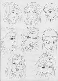 Some Expression Comic Book Drawing Character Drawing Face Drawing