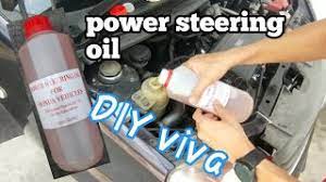 Oil power steering atau minyak power steering merupakan komponen yang memang harus ada pada jenis power steering hidrolik ini. Diy Perodua Viva Tukar Minyak Power Steering Youtube