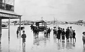 James Street Fortitude Valley During The Brisbane Flood Of 1893 Brisbane Queensland Australia History Brisbane