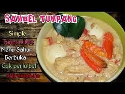 Sambal tumpang khas kediri sebenarnya sudah ada sejak jaman dahulu kala, kuliner satu ini banyak dimanfaatkan oleh warga sebagai acara ritual seperti saat kondangan, syukuran, guwakan di sawah, dan masih banyak lagi. Resep Sambel Tumpang Solo Versi Ringan Dapuremak Youtube Di 2020 Resep Dapur Tempe