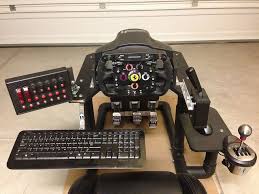 This is by far my favourite project it 's my second build. Project Simulation Diy Cockpits Plans Gt And F1 Style Cockpit Flight Simulator Gaming Computer Room