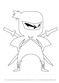 I can only draw patterns and lines! Learn How To Draw Ninja For Kids Ninjas Step By Step Drawing Tutorials