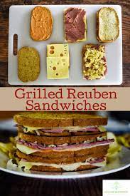1/4 cup of russian dressing. Grilled Reuben Sandwiches Meals And Mile Markers