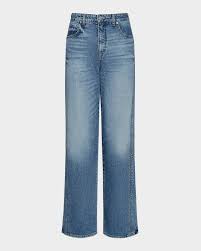 Lafayette 148 New York Watts Mid-Rise Straight Jeans