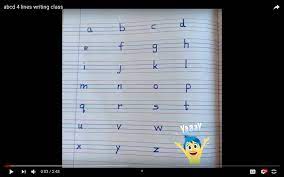 These alphabet worksheets will help students properly learn letter . Abcd 4 Lines Writing Class Writing Classes Writing Alphabet Sounds