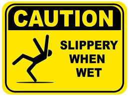 Caution Slippery When Wet Sign Wet Floor Signs Slippery When Wet Wet Floor