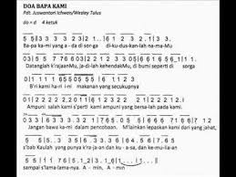 Ini adalah chords dari lagu bapa kami karya l putut pudyantoro. Doa Bapa Kami Youtube