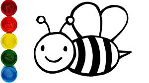 Learn how to draw for kids with these fun and easy tutorials. How To Draw A Bumble Bee Easy Insects Drawings For Kids Youtube