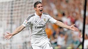 But fc barcelona is catching up! Hd Wallpaper Colombian Player Football James Rodriguez Real Madrid Cf Wallpaper Flare