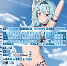 Genshin Impact Eula Lawrence Theme PBT Keycap 128pcs for MX Mechanical  Keyboard | eBay