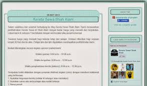 Check spelling or type a new query. Tempahan Design Blog Blog Kereta Sewa Shah Alam