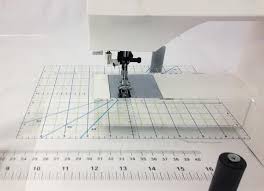 The Sew Steady Universal Grid With Table Lock Fits To Underside Of Any Portable Table Or Cabinet Insert And Provides With Images Sewing Machine Tables Table Extension Grid
