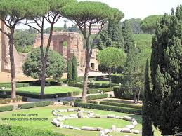Caracalla, che dedicò l'edificio centrale nel 216 d.c. Die Caracalla Thermen In Rom Helptourists In Rome Helptourists In Rome