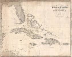 chart of the gulf of mexico and windward passages including