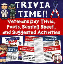 This federal holiday was formalized as a way of remembering and. Veterans Day Trivia And Facts Slideshow Activity By Wise Guys Tpt