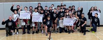 Islander Middle School wrestlers grab league championship