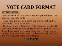 To keep a reference is not easy. Ppt Note Card Format Powerpoint Presentation Free Download Id 2063924