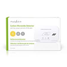 Most electronic alarms have warning/indicator lamps (left), a test/reset button, and a chamber where gas enters. Carbon Monoxide Alarm Battery Powered En Compliant En50291 With Pause Button With Test Button 85 Db White Nedis