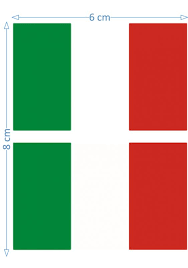 Il tricolore italiano sulla tua auto, da portare sempre con te! Bandiera Italiana