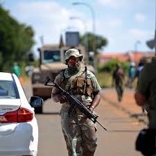 The military has been asked to step in as violence and looting continues across kzn and gauteng. Mkq59gaoxxp9qm