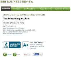 Http Www Bbb Org Atlanta Business Reviews Business Consultants The Scheduling Institute In Alpharetta Ga 27249 Business Reviews Consulting Business Institute