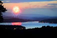 Lake Blue Ridge Fireworks