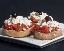 Cretan Dakos Kalofagas Greek Food Beyond Greek Recipes Food Greek Meze