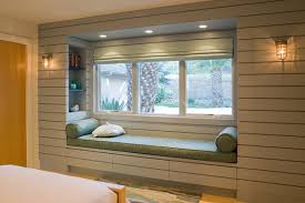 Rounded, rectangular or polygonal shape bring the outdoor inside rooms, connecting modern interior design with the nature. Modern Bay Window Styling Ideas