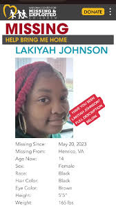 🚨MISSING CHILDREN OF COLOR 🚨 LAKIYAH JOHNSON Missing SinceMay 20, 20...