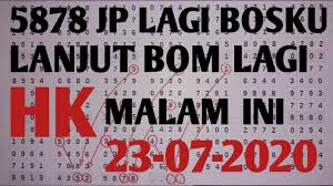 Tarikan Paito Hk Malam Ini 23 07 2020 Youtube