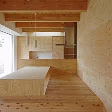 西町の家 2014年竣工 家具や壁の一部は構造用合板にて仕上げています ダイニングテーブルはｊパネルにて制作 構造用合板の家具 ｊパネルのテーブル ダイニング 杉板 化粧梁 デザイン住宅 家づくり インテリア マイホーム マイホーム記録 マイホーム計画