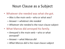 Noun clauses are a type of subordinate clause. Learn About Placement And Use Of The Noun Clause Ppt Download