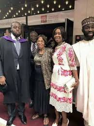 Olubukola abubakar saraki, mbbs, con is a nigerian politician. Photos Bukola Saraki His Wife And Daughters At Son S Graduation From The London School Of Economics