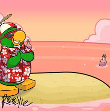 Waddle around and meet new friends to hangout! Club Penguin Rewritten Cream Soda Background Club Penguin Mountains