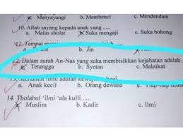 Akhirnya hari pertama dia di rumahku dia kusuruh tiduran. 6 Jawaban Ujian Anak Sd Ini Polos Banget Bikin Ketawa Geli Hot Liputan6 Com