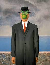 A lion for a day. The Son Of Man Parody Rene Magritte Magritte Top 10 Art