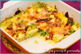 Clafoutis De Chou Romanesco Au Chorizo Recette Chou Romanesco Recette Chou Romanesco Recettes De Cuisine
